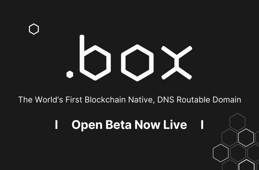 Maak kennis met .box – ‘s werelds eerste Blockchain Native, DNS-routbare domein