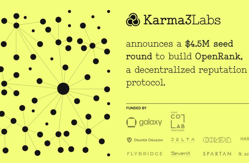 Karma3 Labs haalt $4,5 miljoen aan investeringen op onder leiding van Galaxy…