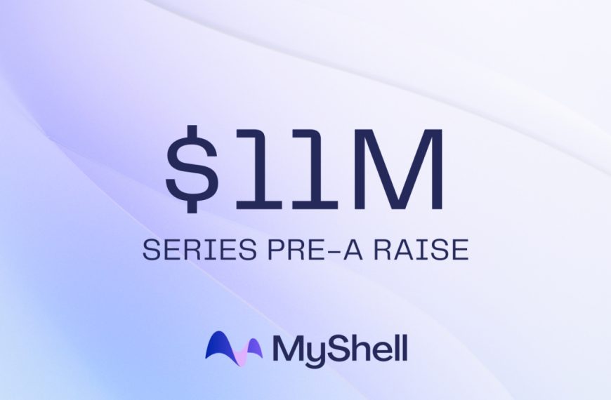 MyShell haalt $11 miljoen op voor haar gedecentraliseerde AI-consumentenlaag.