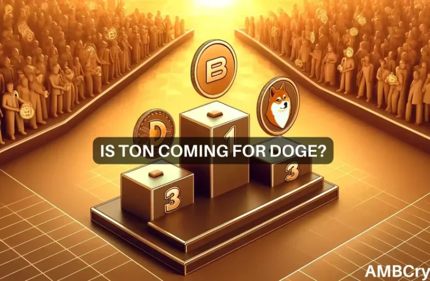 Dogecoin niet meer in de top 10? Alles over TON’s race naar…