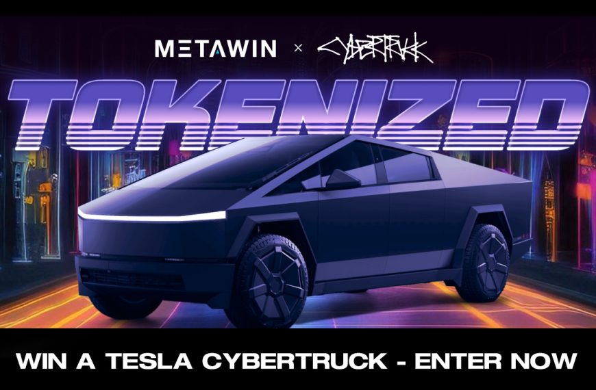 MetaWin kondigt innovatieve TOKENIZED Tesla Cybertruck-wedstrijd aan op het Base Layer 2…