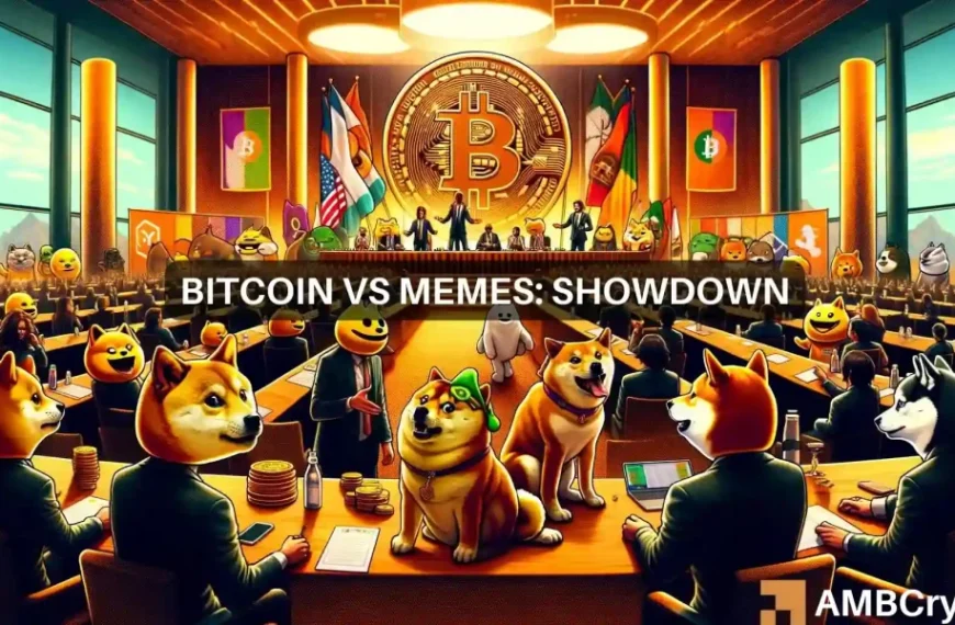 Memecoins presteren beter dan Bitcoin: verschuift de aandacht?