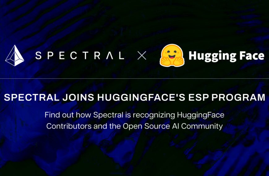 Spectral Labs sluit zich aan bij het ESP-programma van Hugging Face om…