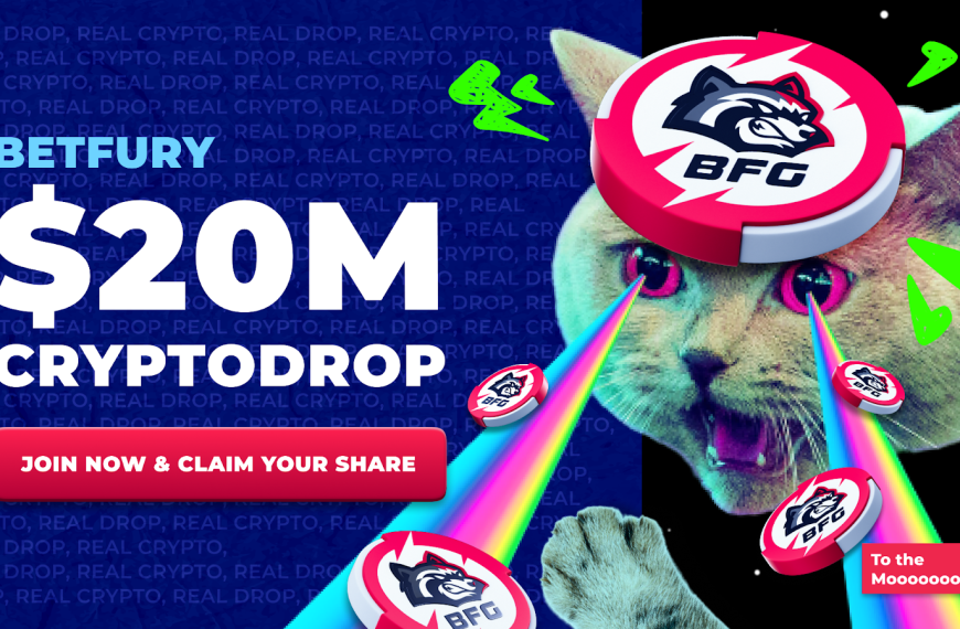 Lancering van $20 miljoen BetFury Cryptodrop | Het beste Telegram-spel voor het…