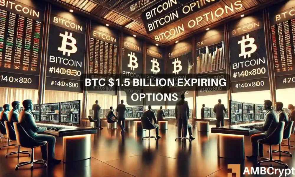 1 miljard Bitcoin-opties die verlopen terwijl walvissen verkopen: Wat is de volgende stap?