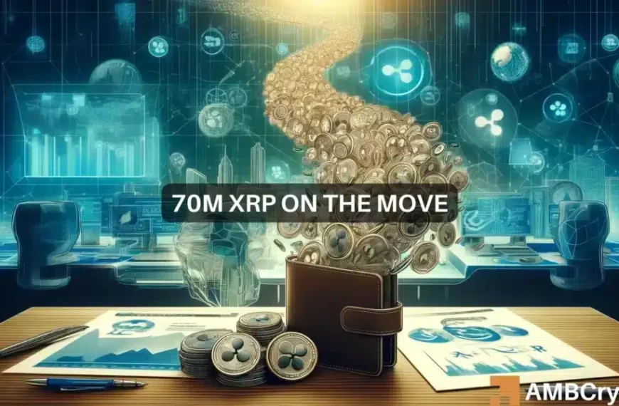 XRP walvisspotten: Zal het verplaatsen van 70 miljoen tokens helpen om de…