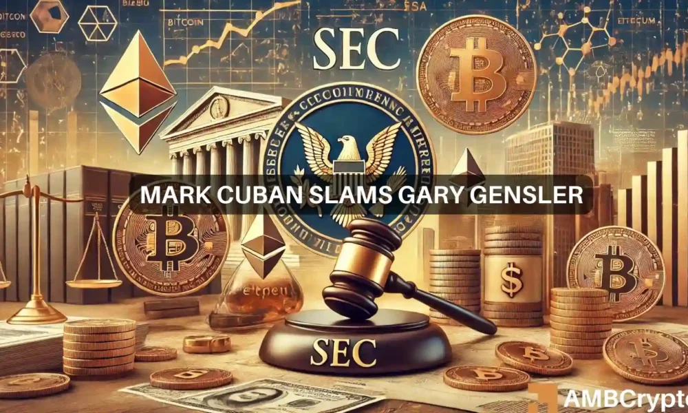 Mark Cuban bekritiseert Gary Gensler’s regels voor cryptogeld: ‘Het probleem ligt niet bij ons, maar bij jou’