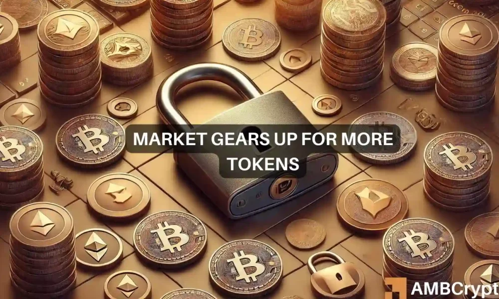 Van ENS tot OP, $3B aan token ontgrendelingen op komst: Impact op de cryptomarkt