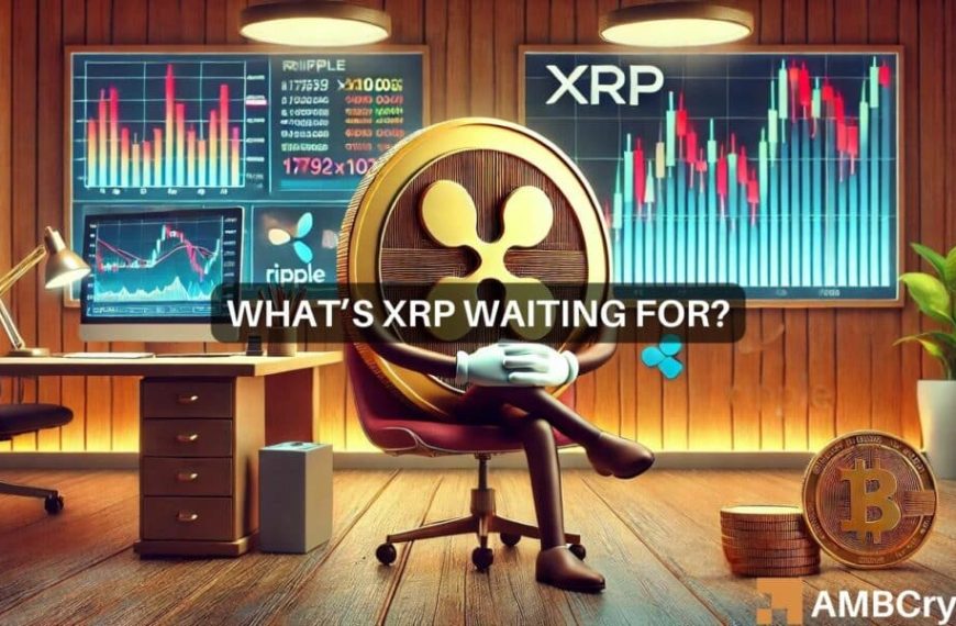 XRP-prijs worstelt, maar de altcoin wacht op een doorbraak