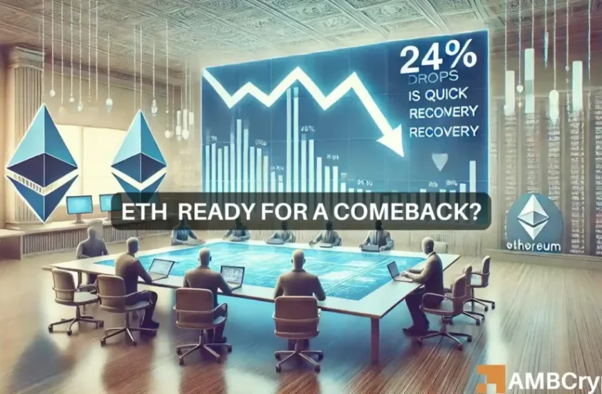 Ethereum: Na een daling van 24% in 7 dagen, hoe snel zal…