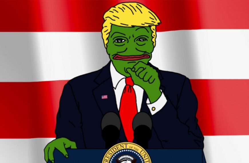 Solana Memecoin Pepe houdt van Trump zal pieken met 16.000% voorafgaand aan…