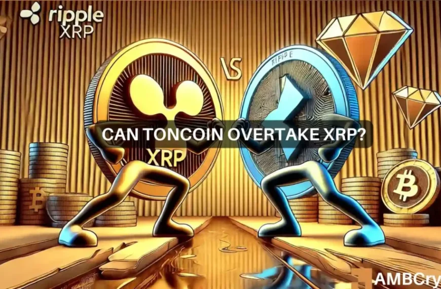 Kan Toncoin Ripple’s XRP omdraaien? Meer dan 20% daling roept vragen op