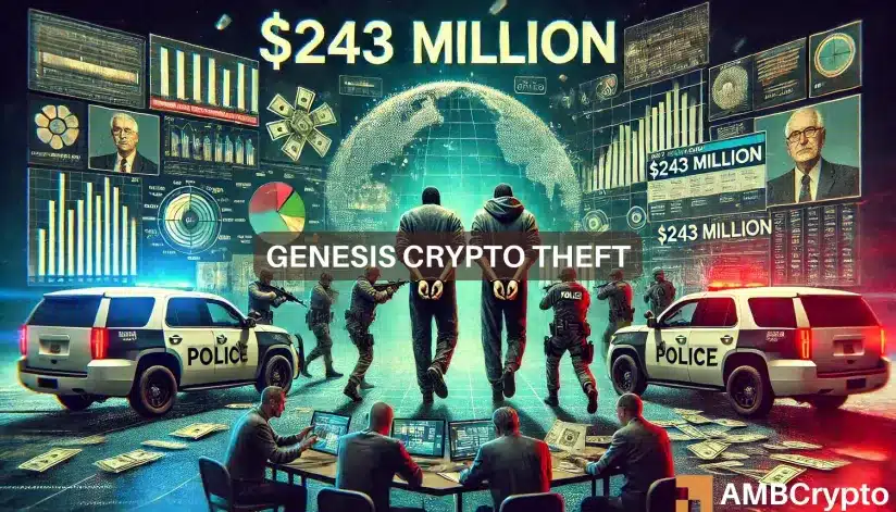 Twee arrestaties in Genesis-crypto: $243 miljoen beroving