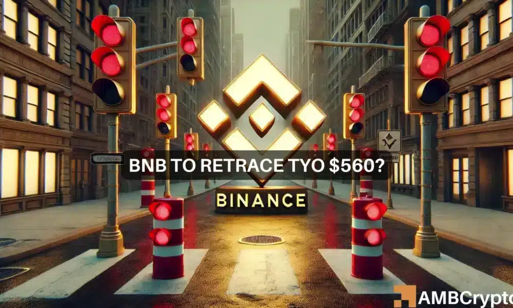 Zal de onmiddellijke lokale ommekeer van Binance Coin leiden tot een daling van BNB naar $560?