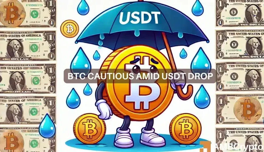 Bitcoin onder de $60K: Controle van de rol van USDT in de…