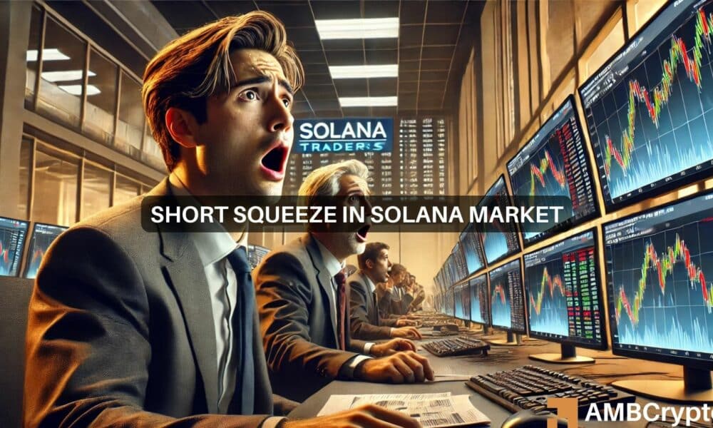 Solana doorbraak alert: Shorts worden gerekt terwijl de prijs door de weerstand schiet