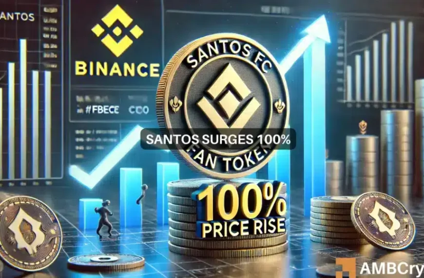 SANTOS crypto stijgt met 100% terwijl de markt een mogelijke ommekeer in…