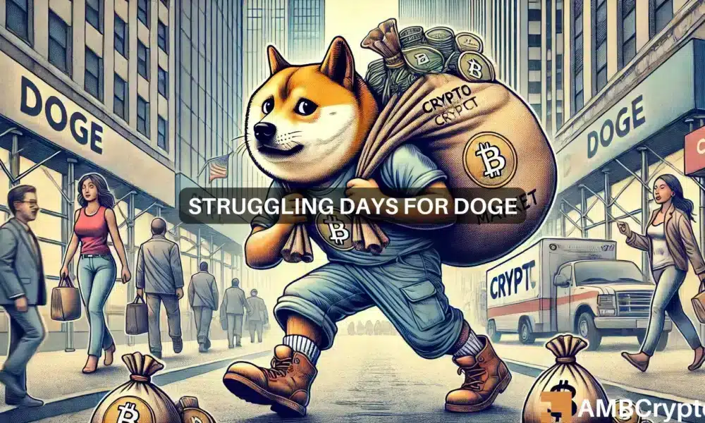 Blijven de uitdagingen van Dogecoin doorgaan, maar komt er een bull run…