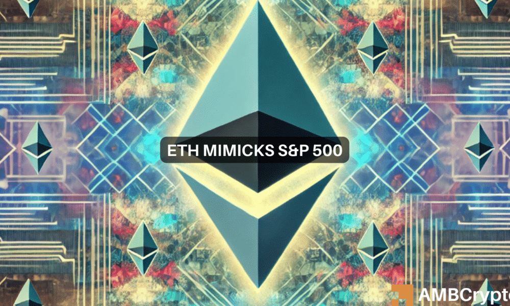 Ethereum bootst S&P 500 na: Betekent dit dat een stijging van 3x…