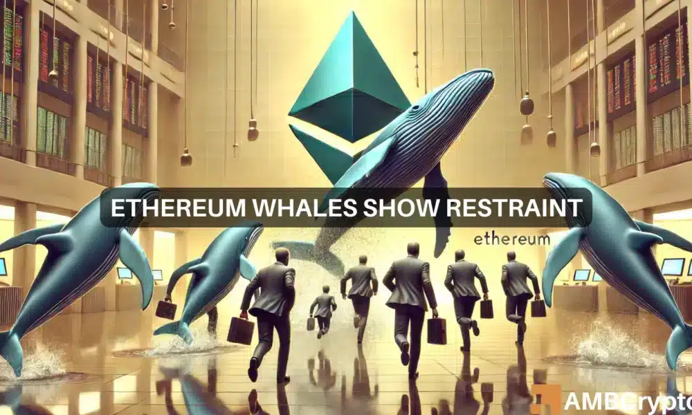 Ethereum walvissen houden zich in: Wat hun terughoudendheid onthult over ETH