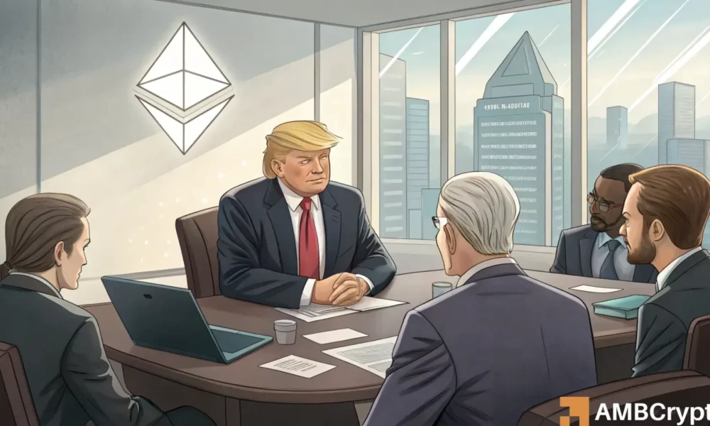 Door Trump gesteund crypto project koopt $48 miljoen aan Ethereum – Wat…