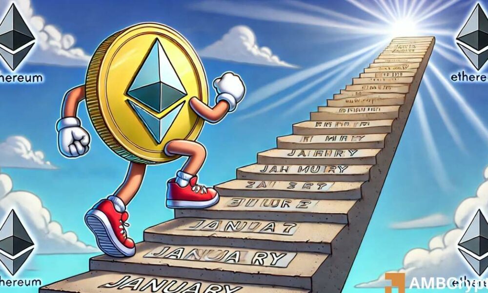 Voorspelling januari 2025 van Ethereum – Zo ver is $4000 ECHT